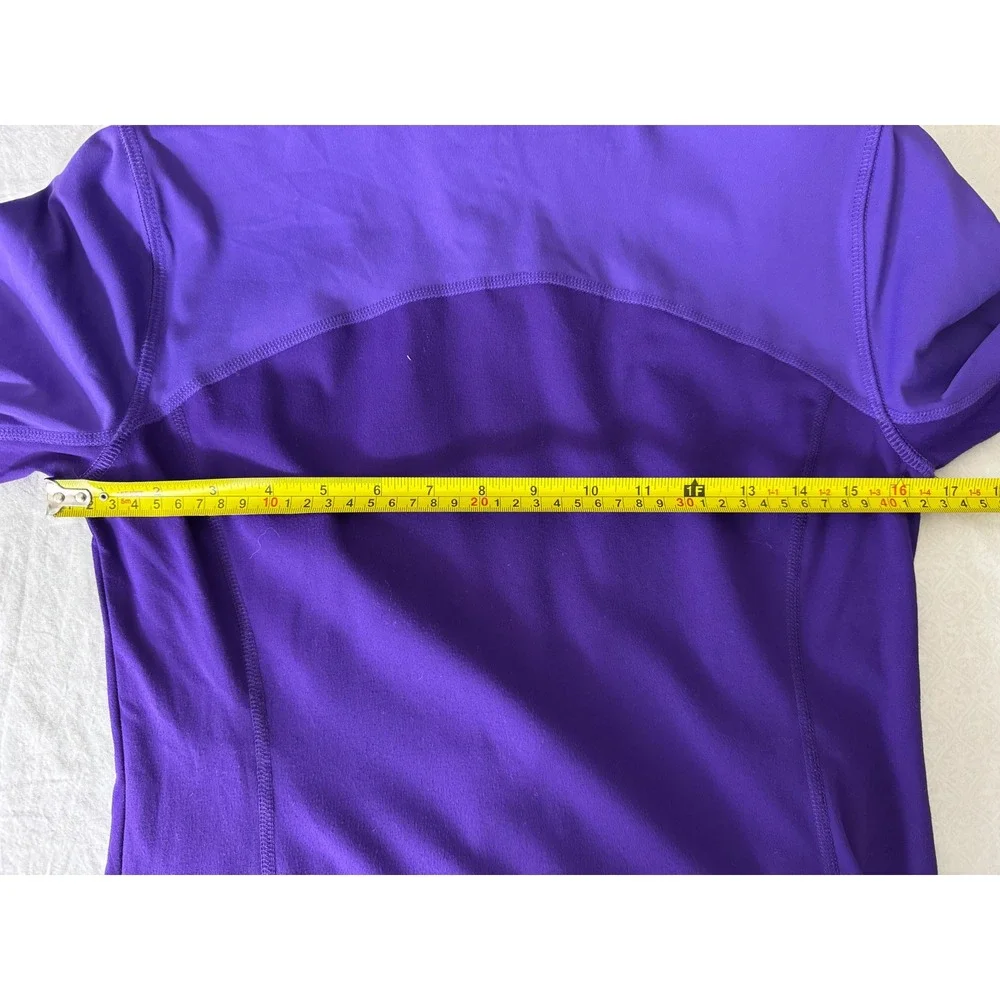Ideology Jacket XS Purple Full‎ Zip Athletic Running Track Activewear